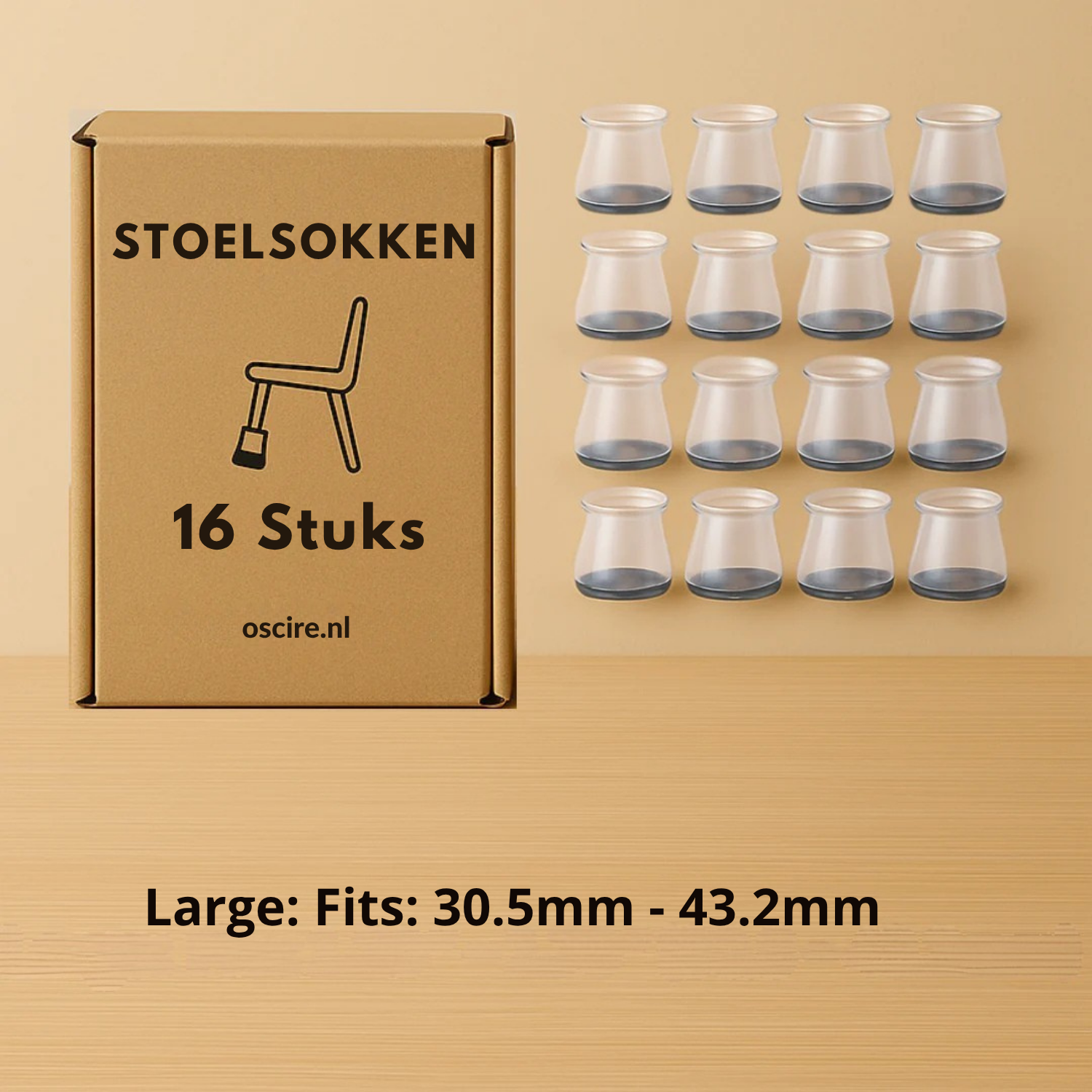 Vilt Stoelsokken – Bescherm je Vloer en Verminder Geluid