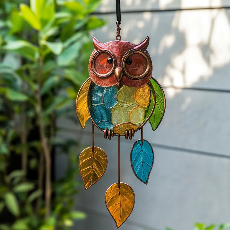 Kleurrijke Uil‑Design – Licht & Handgemaakt