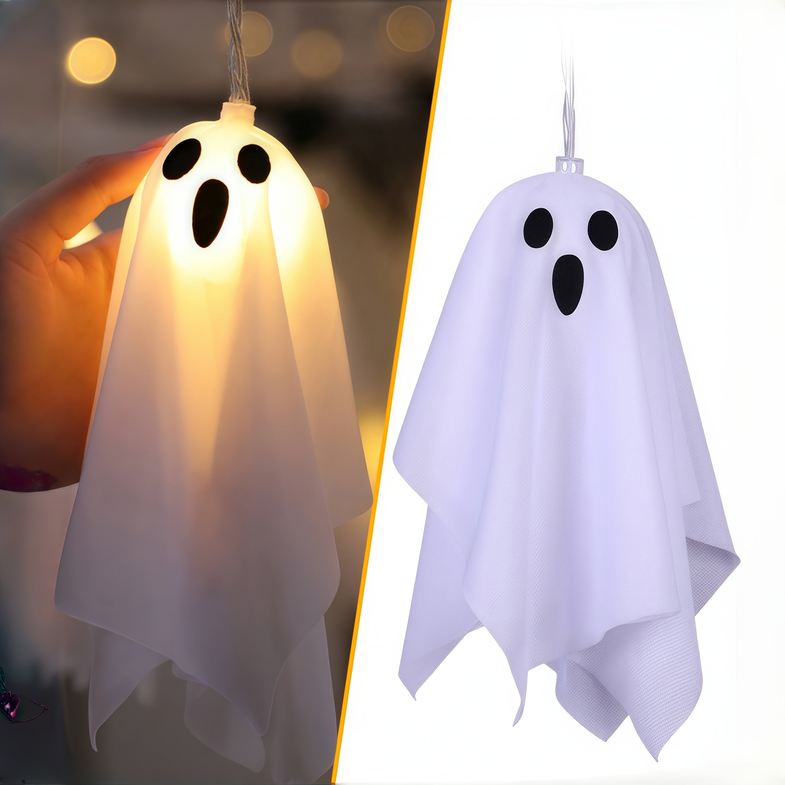 Griezelige Spooklampen voor feestjes / Halloween | Set per 10 stuks