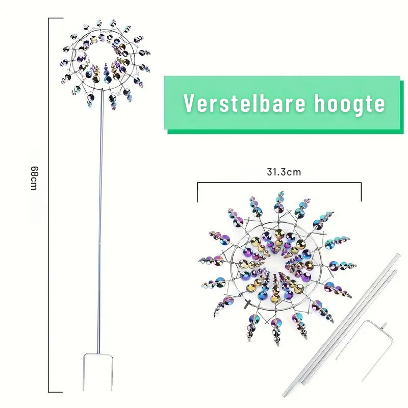 ZonneDans™ Windspinner — Magische Tuindecoratie