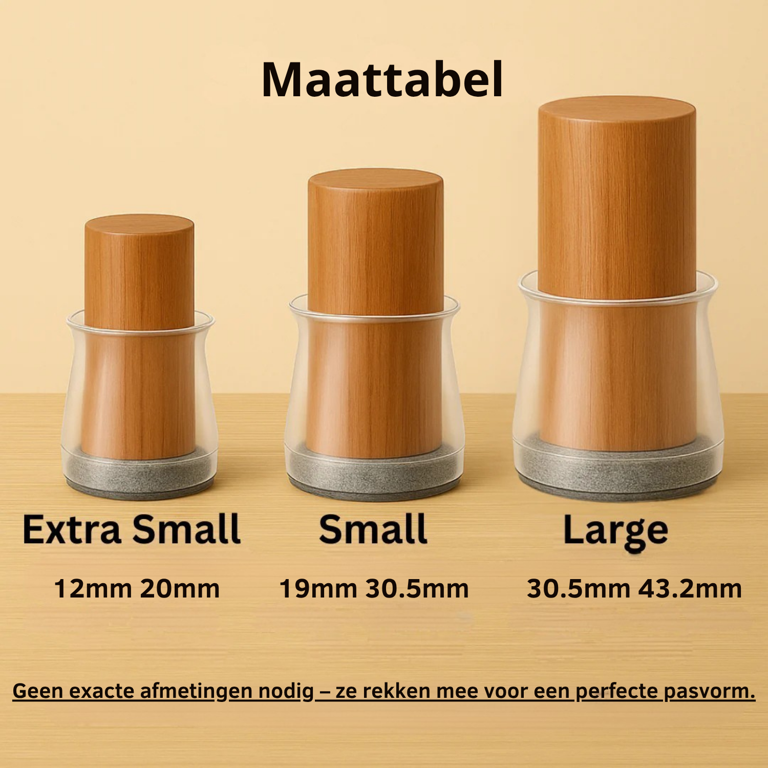 Vilt Stoelsokken – Bescherm je Vloer en Verminder Geluid