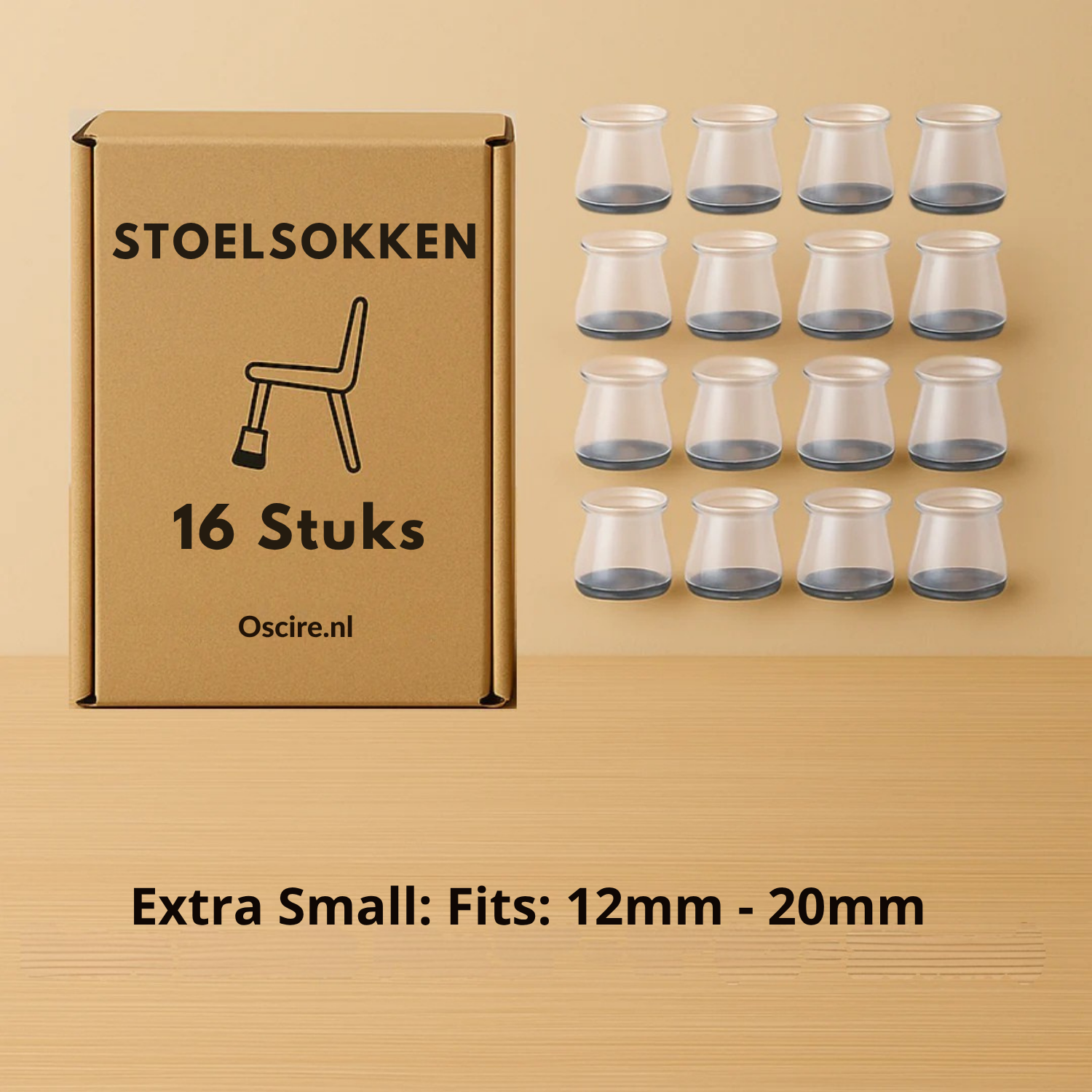 Vilt Stoelsokken – Bescherm je Vloer en Verminder Geluid