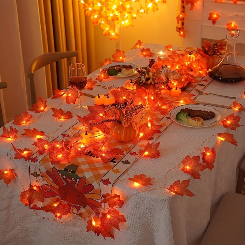 Betoverende LED Herfstblaadjes