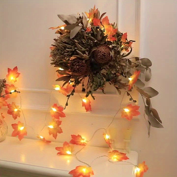 Betoverende LED Herfstblaadjes