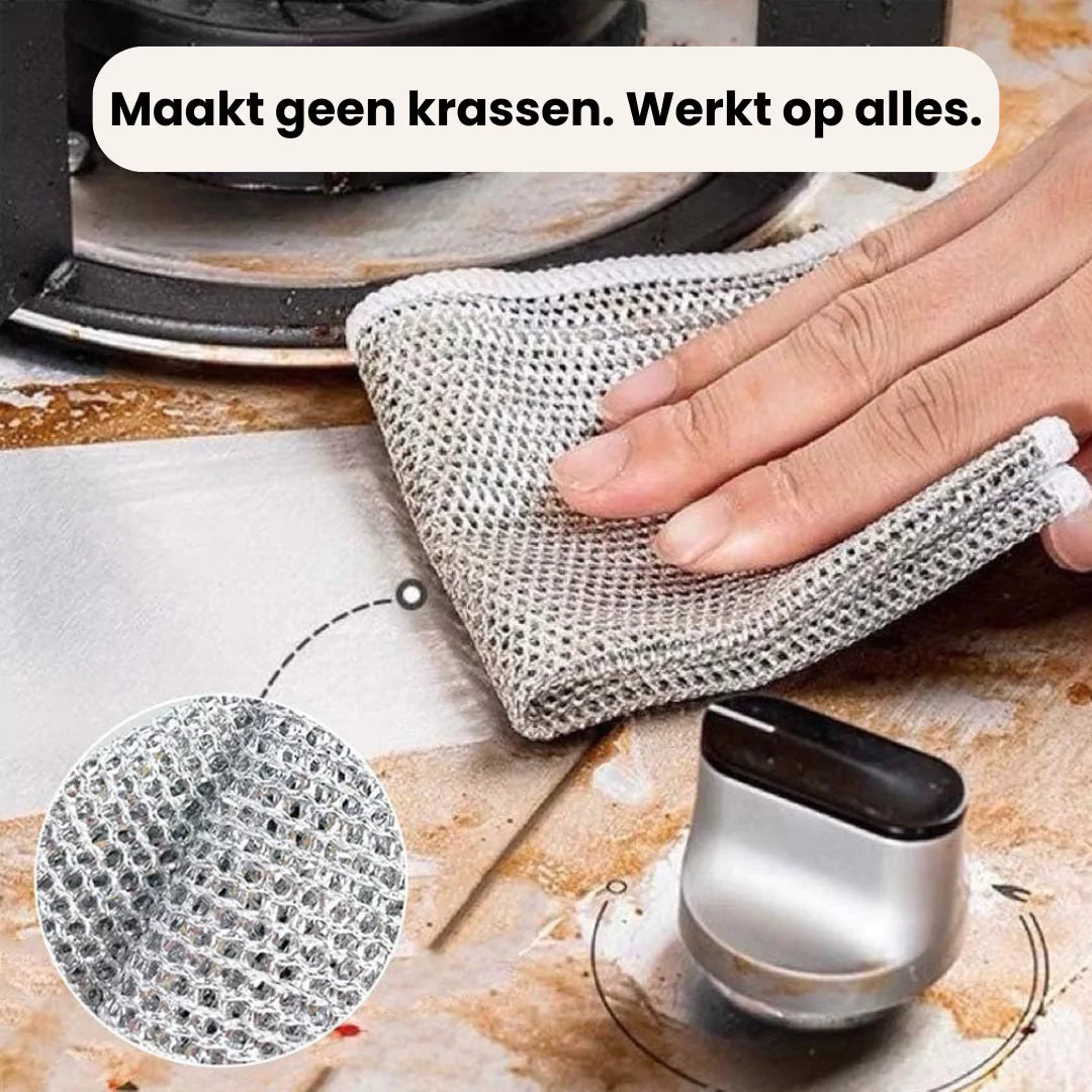 EasyClean ™ | Sterk en Krasvrij voor Elke Schoonmaak