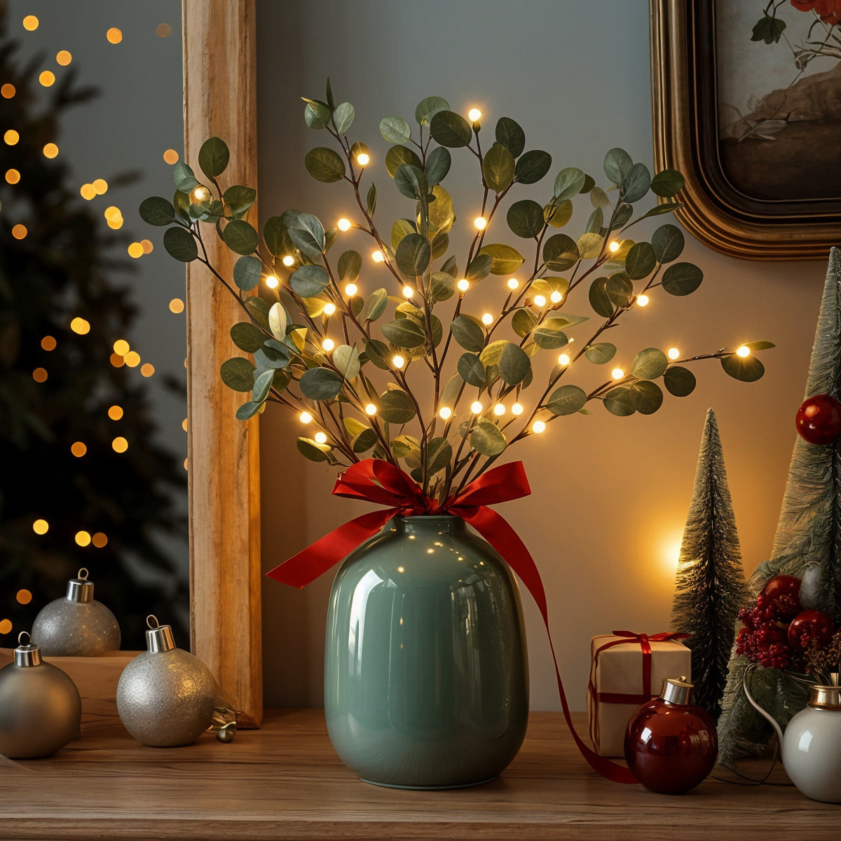 Magische LED Olijfboom Decoratie