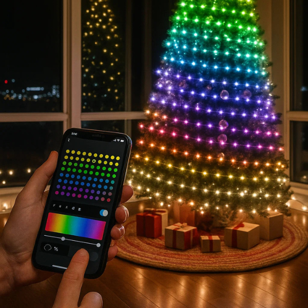Slimme LED Kerstverlichting | Bedienen via App