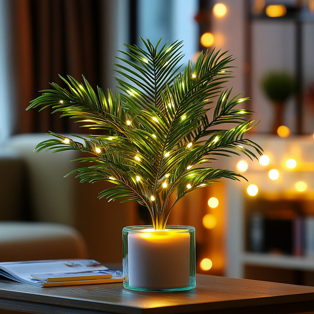 Palm Paradise: Verlichting met Stijl