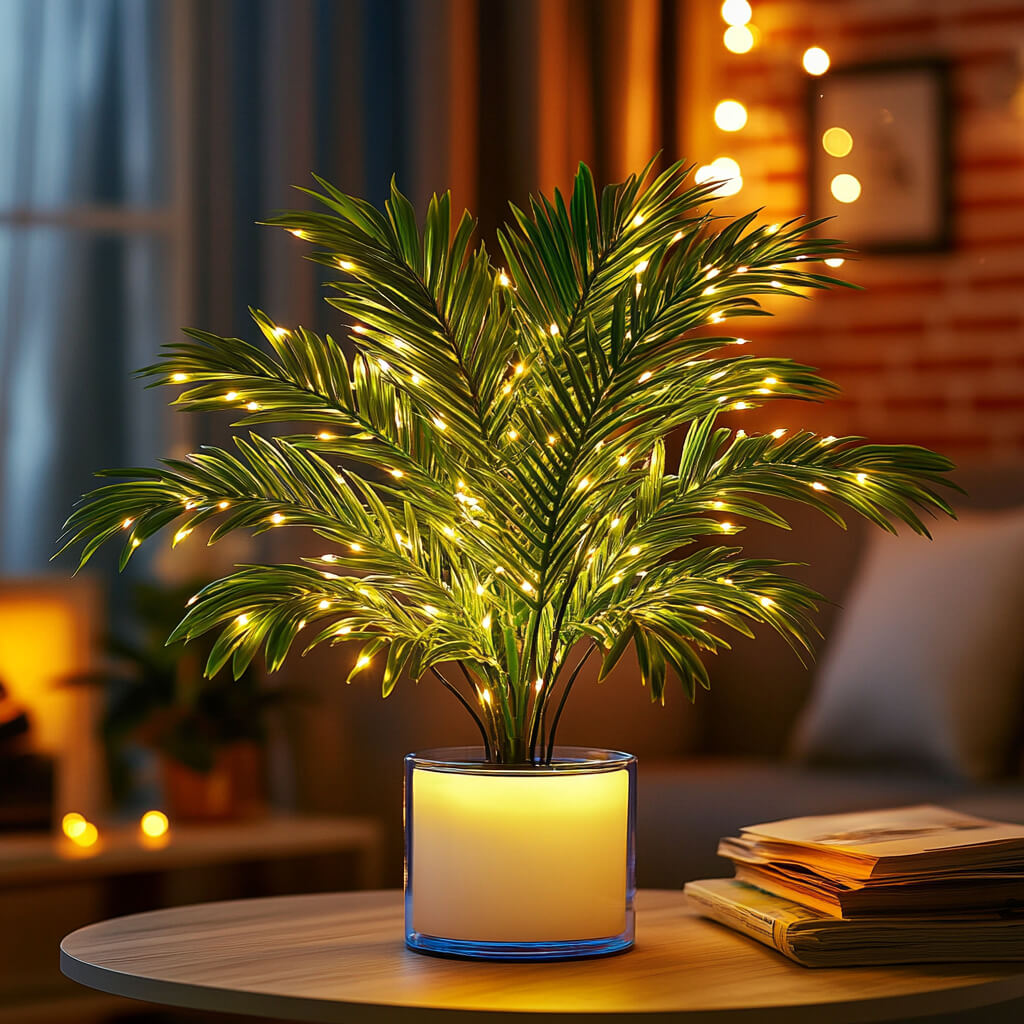 Palm Paradise: Verlichting met Stijl