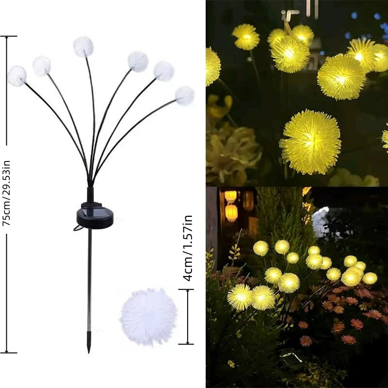 Sfeervolle LED Solar Bloem verlichting