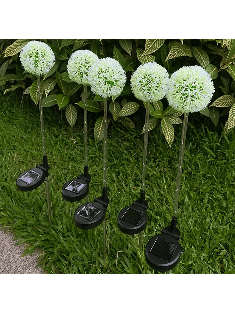 Sfeerlamp Paardenbloem Solar – Magische nachtblos