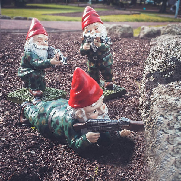 Kabouter-Krijger – De Stoerste Blikvanger voor je Tuin