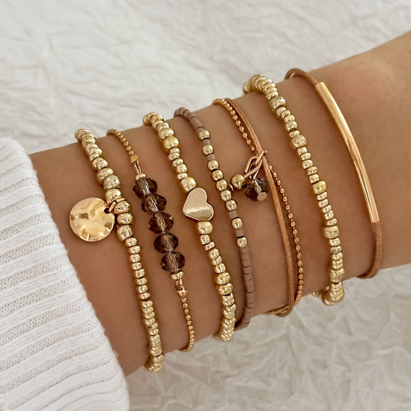 Lunessa™ Elegante Dames Armbandenset | 7-delig