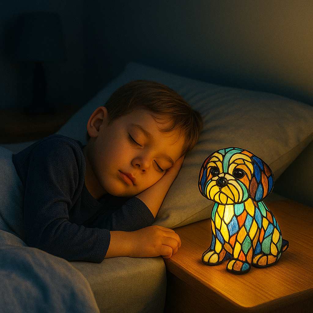 Handgemaakte Hondlamp – Sfeer in huis