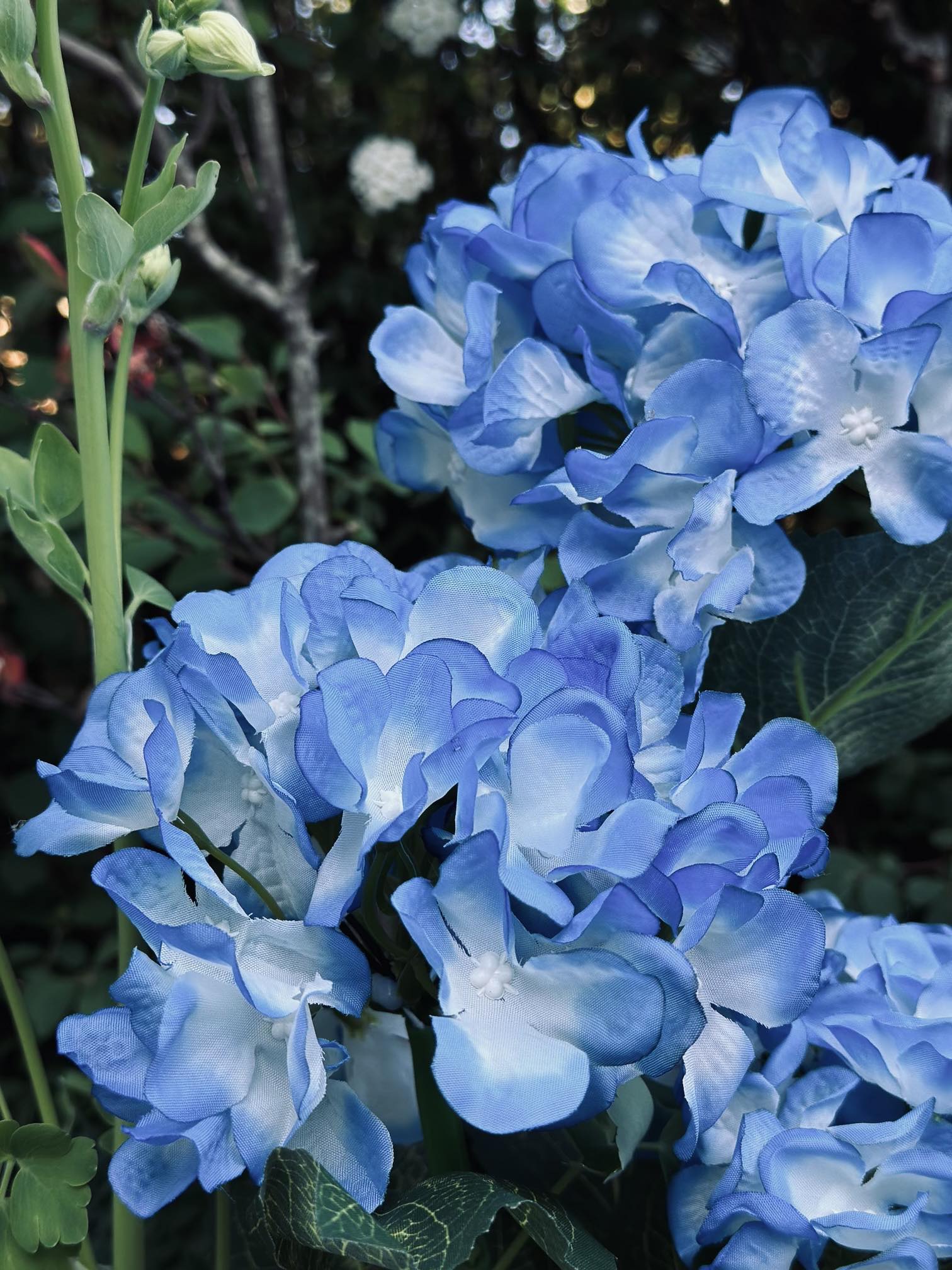 Solar Tuinbloem Hortensia – LED Licht voor buiten