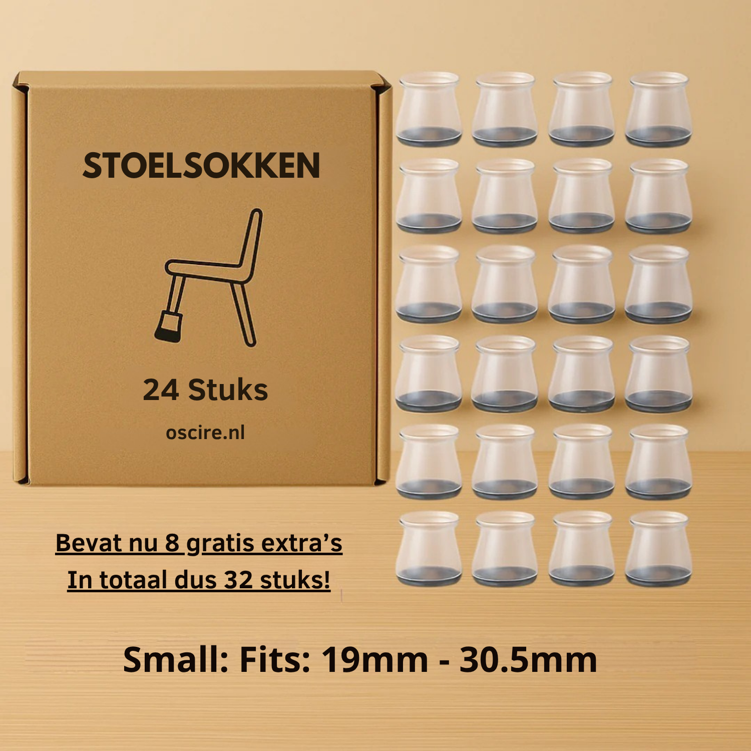 Vilt Stoelsokken – Bescherm je Vloer en Verminder Geluid