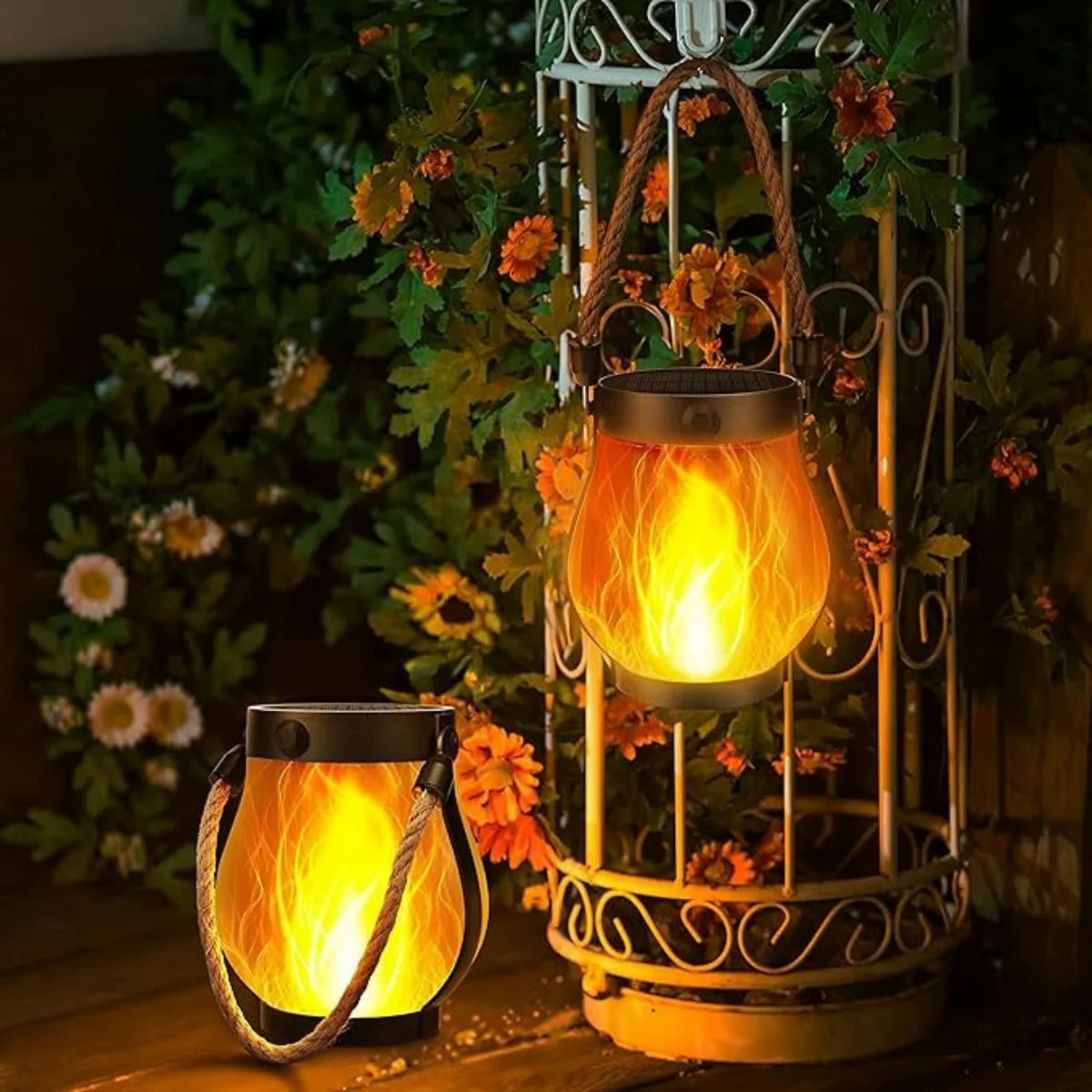 DancingFlame™ – Sfeerlicht voor tuin of balkon