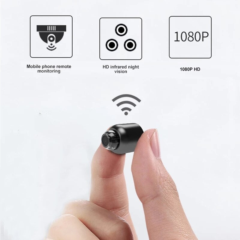 MiniCamera - Ultra Mini WiFi Camera voor Veiligheid en Fun