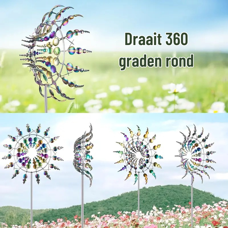 ZonneDans™ Windspinner — Magische Tuindecoratie