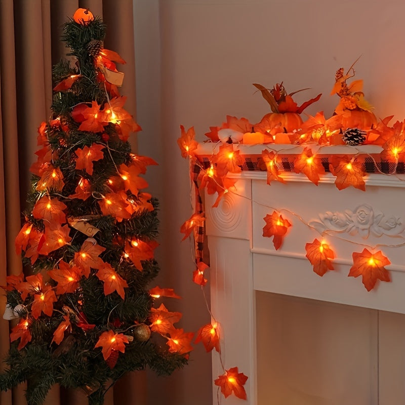 Betoverende LED Herfstblaadjes