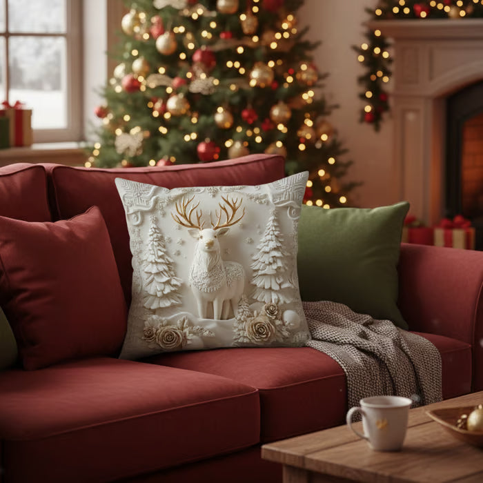 Nuvia | Luxe Kerstmis Kussenhoes