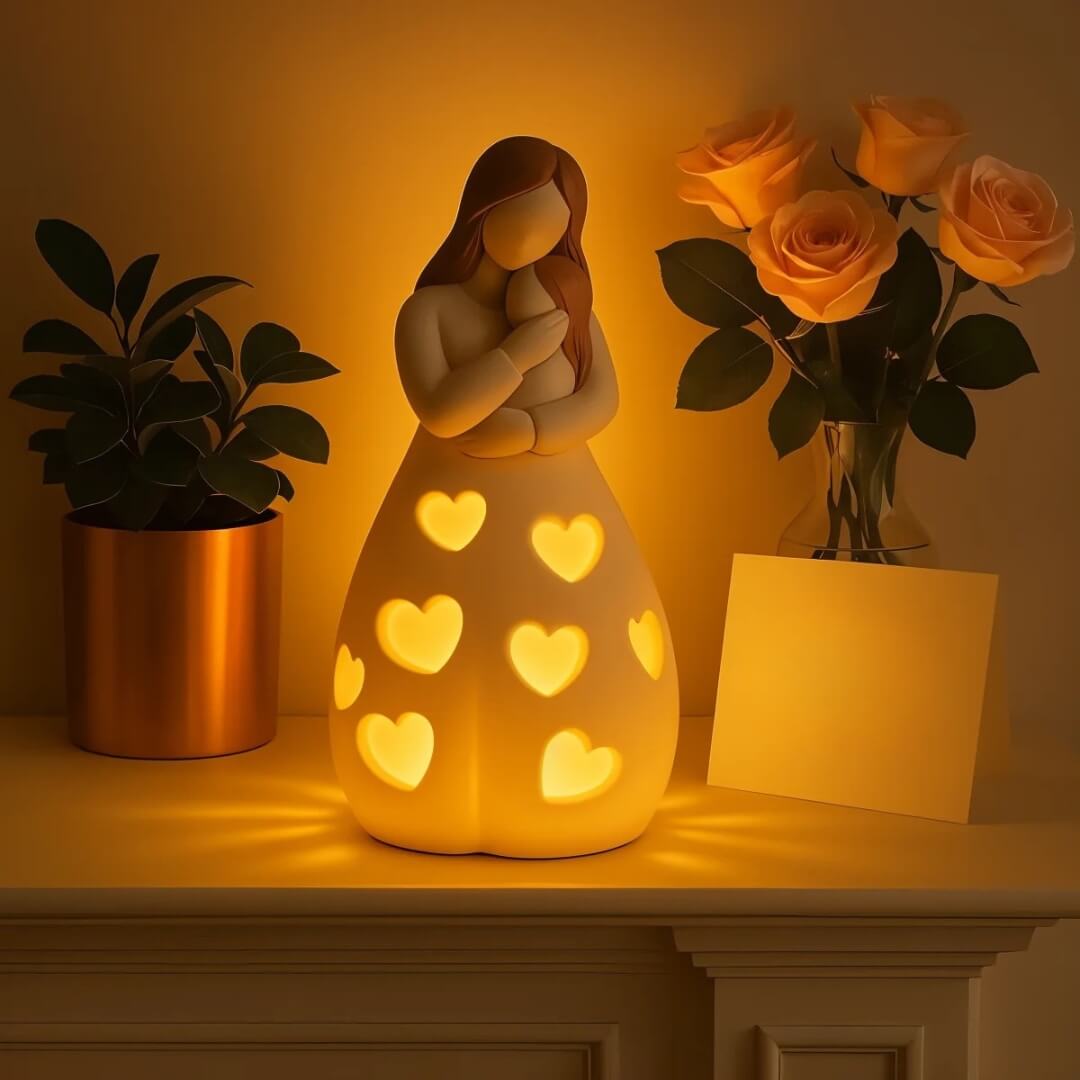 Heart of Mom Lamp | Liefdevol geschenk