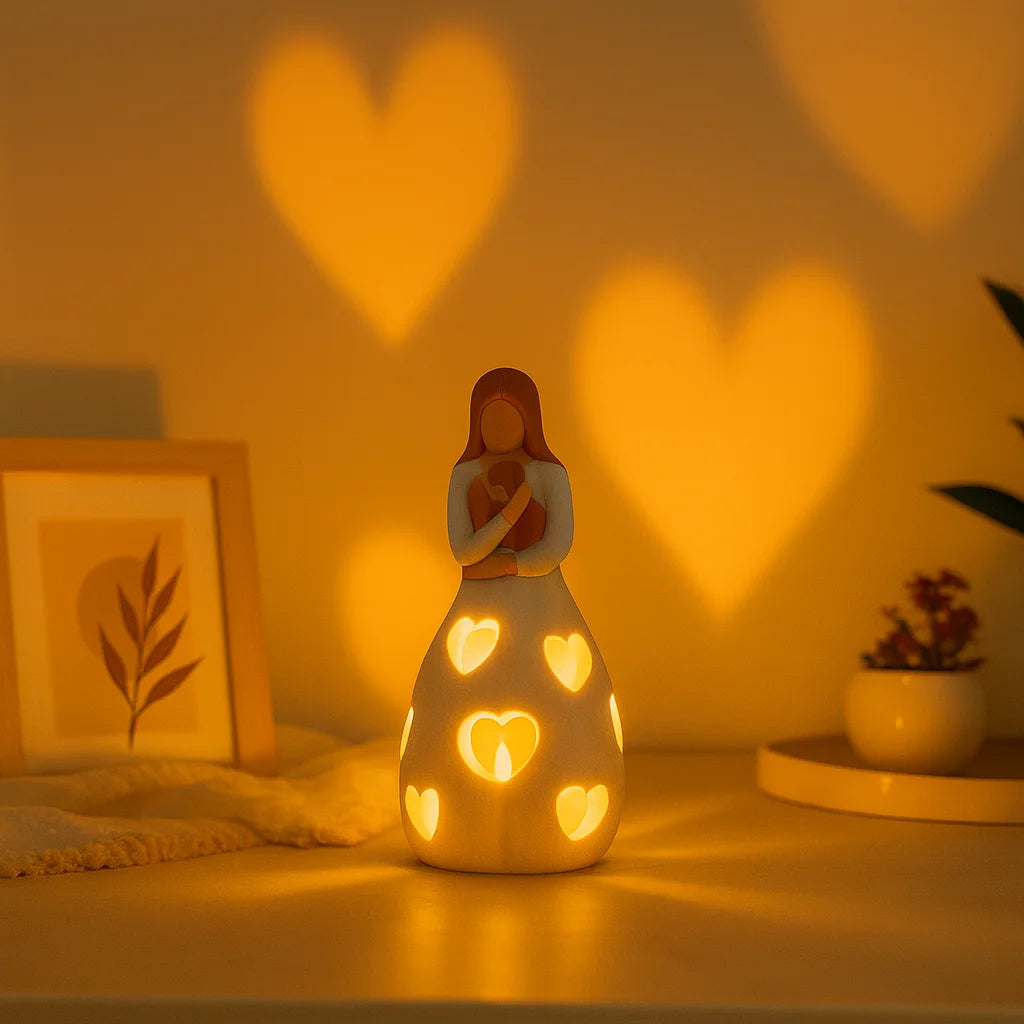 Heart of Mom Lamp | Liefdevol geschenk