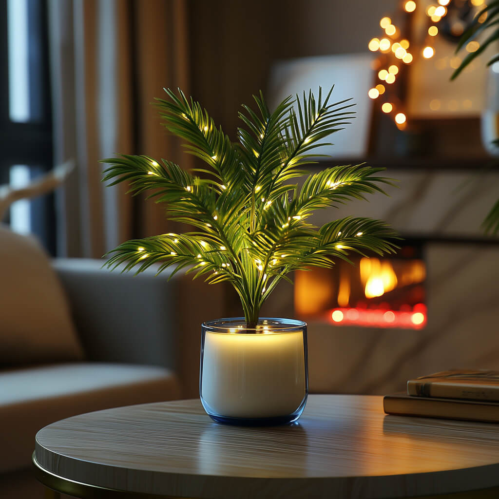 Palm Paradise: Verlichting met Stijl