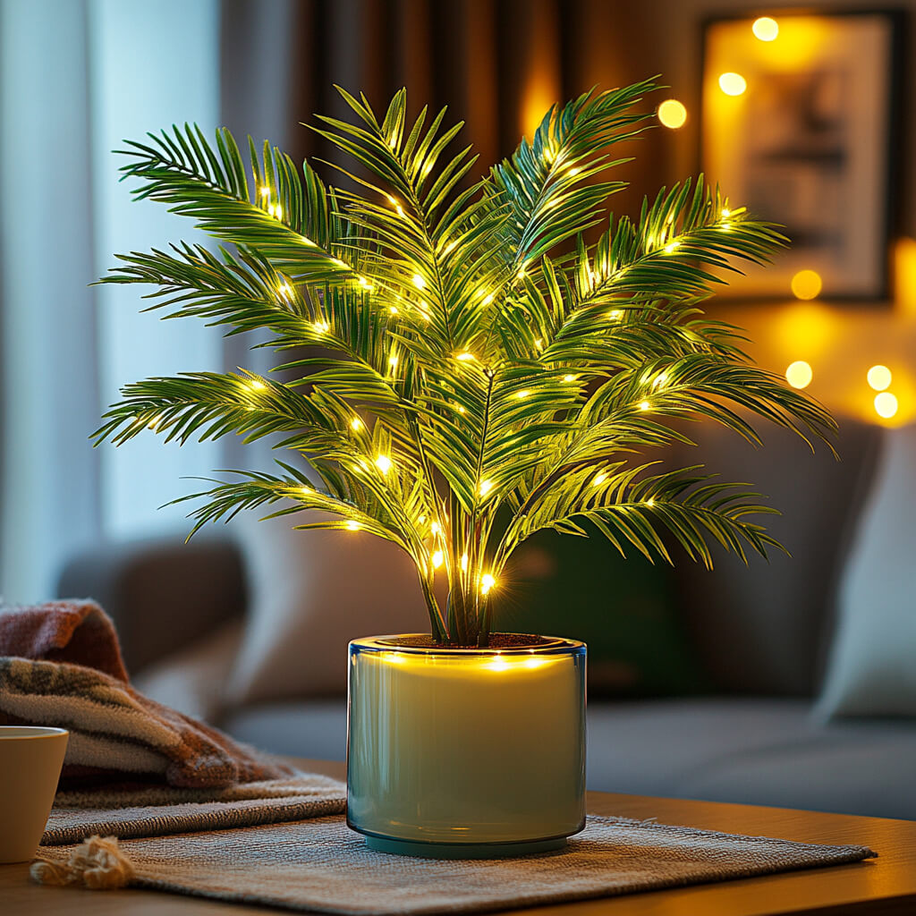 Palm Paradise: Verlichting met Stijl