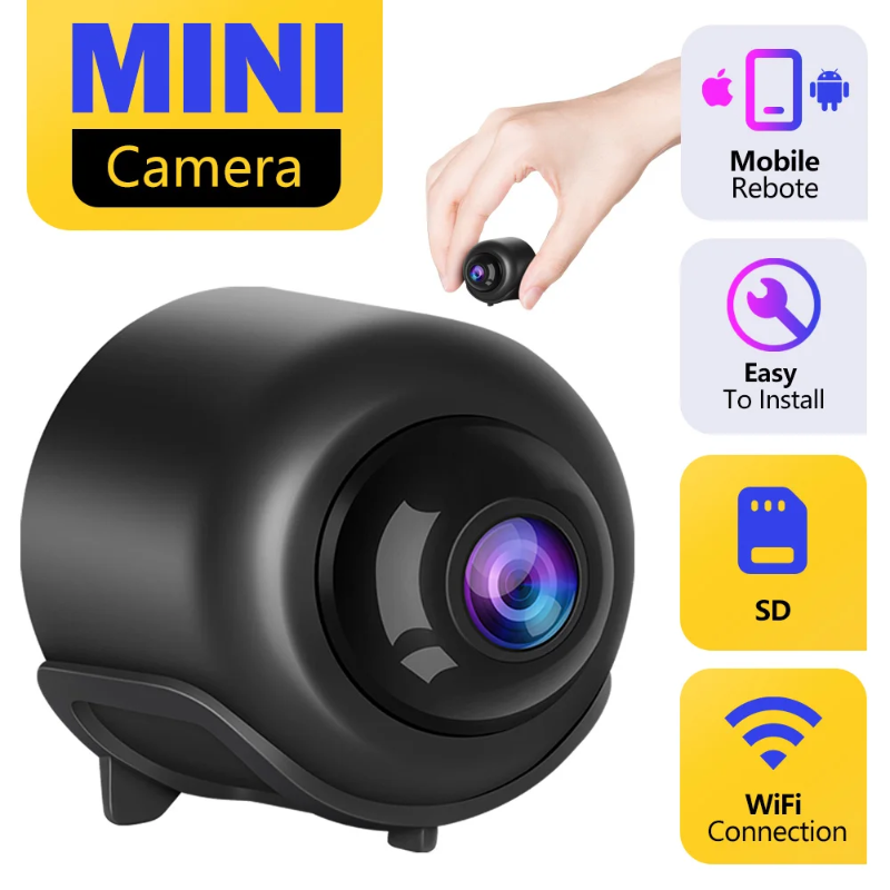 MiniCamera - Ultra Mini WiFi Camera voor Veiligheid en Fun