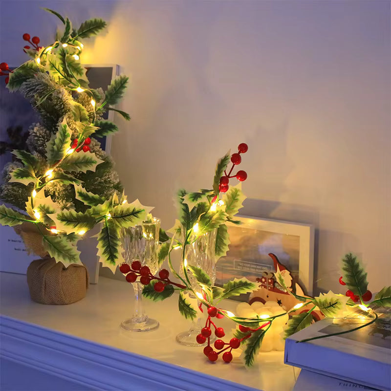 Poinsettia Slinger |  Sfeerverlichting voor thuis | 5 meter
