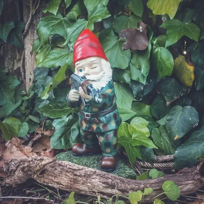 Kabouter-Krijger – De Stoerste Blikvanger voor je Tuin