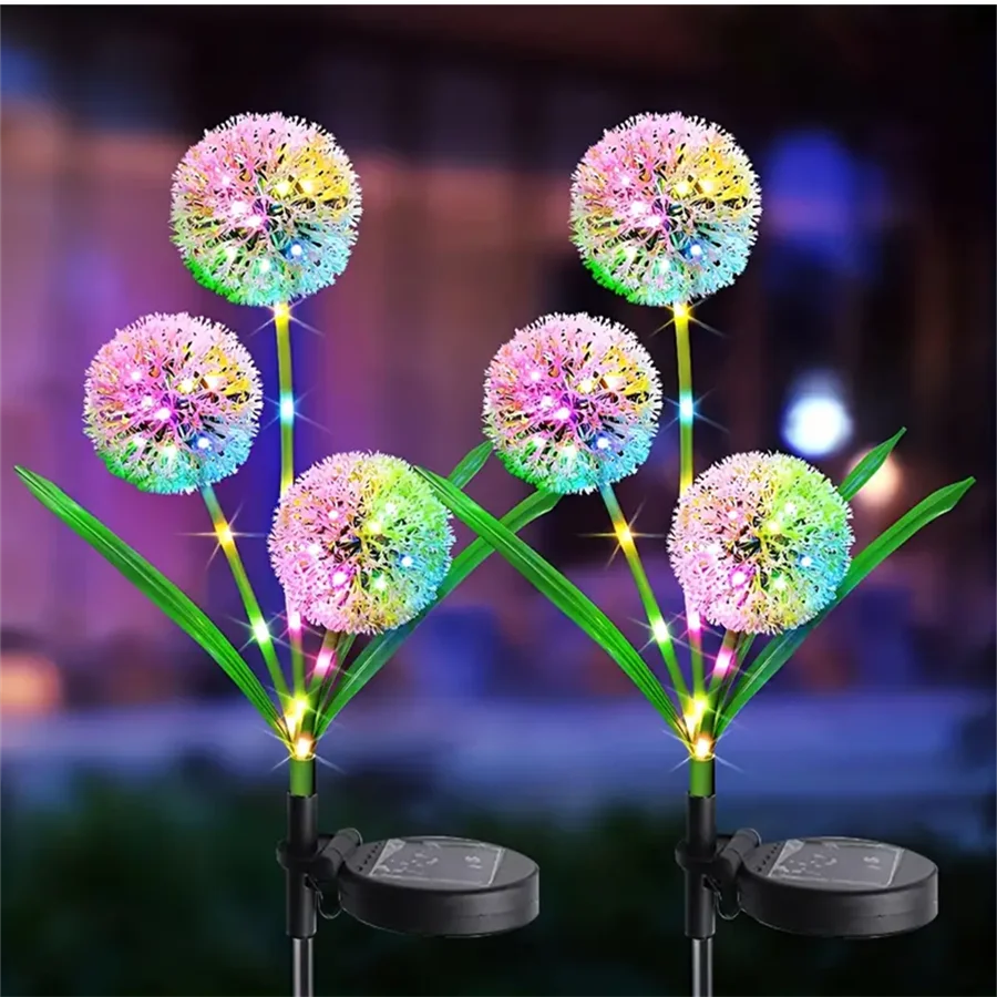 Sfeerlamp Paardenbloem Solar – Magische nachtblos