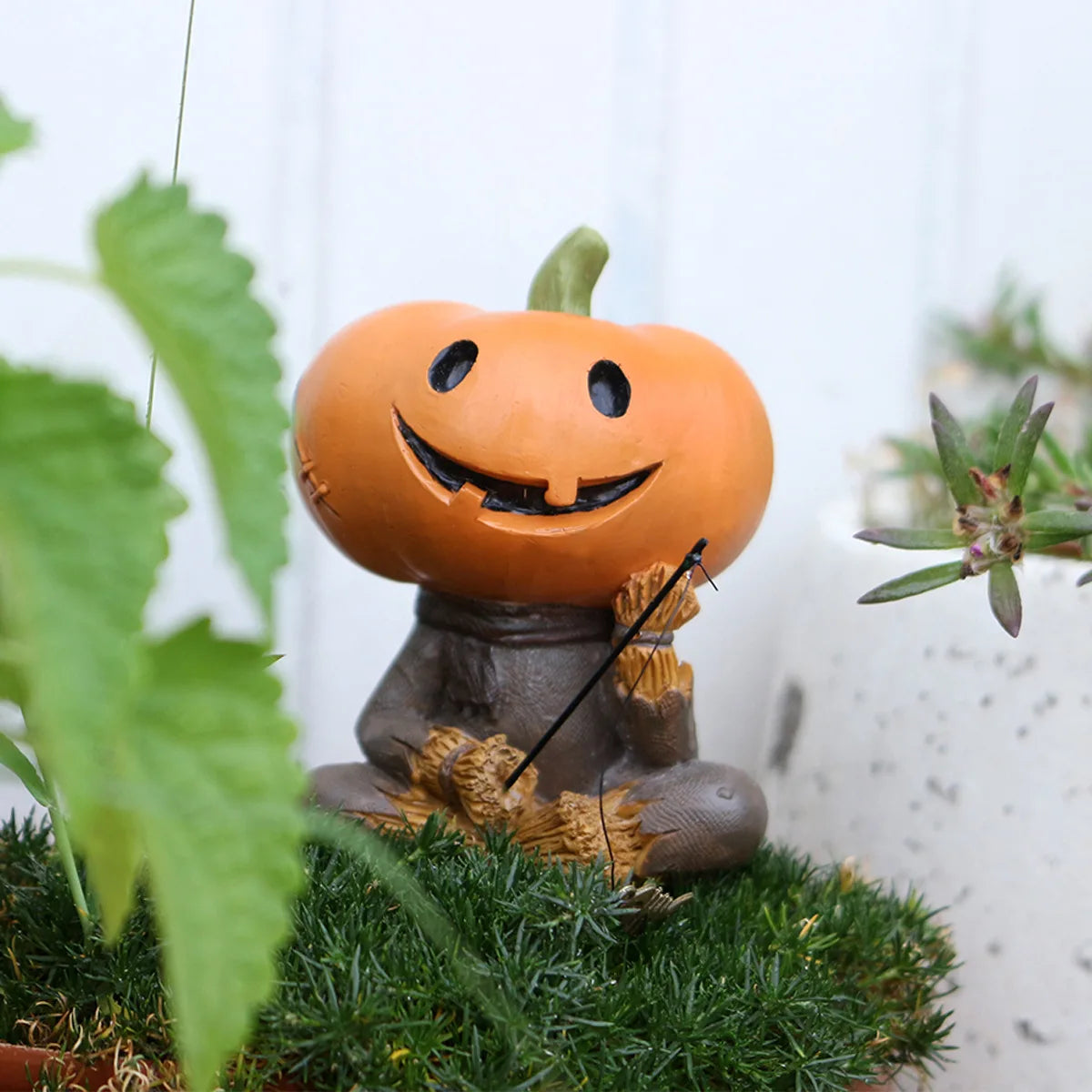 Levendige Halloween Pompoen | Tuin Decoratie