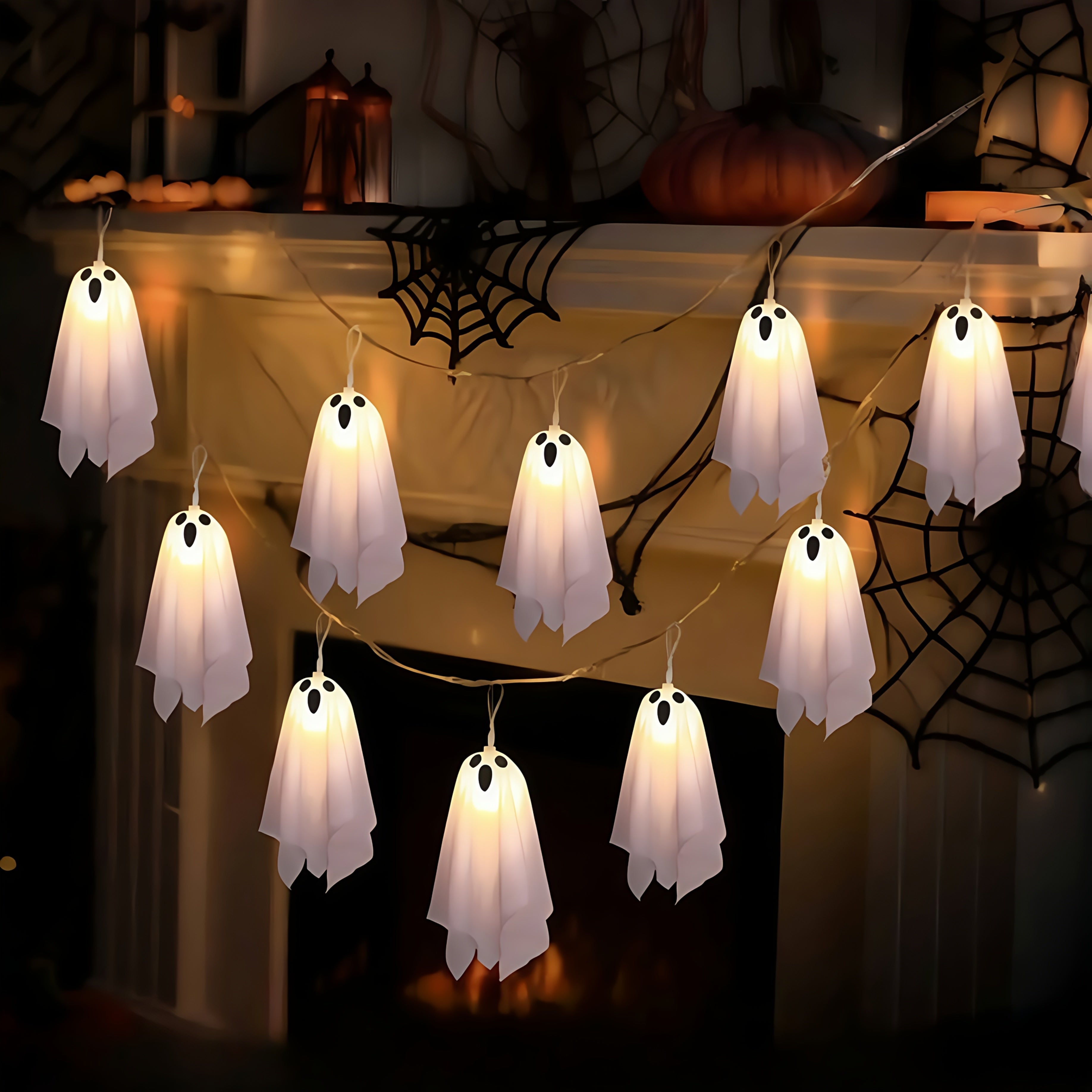 Griezelige Spooklampen voor feestjes / Halloween | Set per 10 stuks