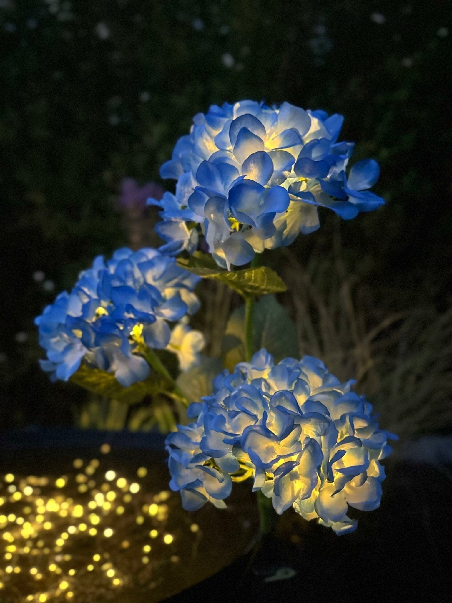 Solar Tuinbloem Hortensia – LED Licht voor buiten